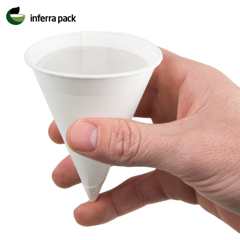 Disposable vending cone paper cups