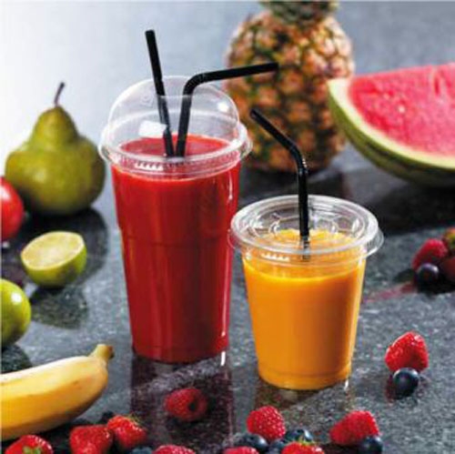 Disposable cups for smoothies, fresh juices and cold drinks. Disposable cups for drinks To Go.